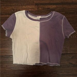 Garage Purple and White Too